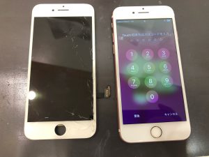 画面修理 iphone7