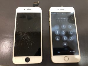 iphone6s　修理後