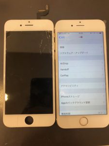 iphone6　修理　画面交換