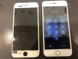 iphone7　画面交換修理