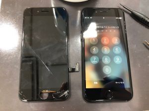 iphone7 画面交換修理