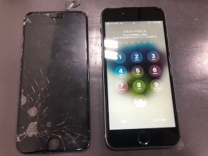 iphone6S 画面交換修理