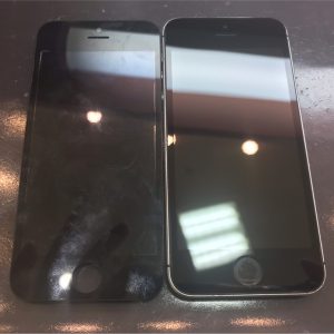 iphoneSEのタッチ操作不可修理