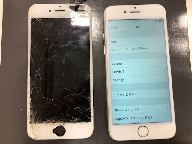 iphone6の画面交換修理