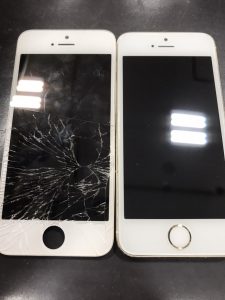 iPhone6S　画面割れ　修理　京都