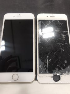 iPhone6S　画面割れ　修理
