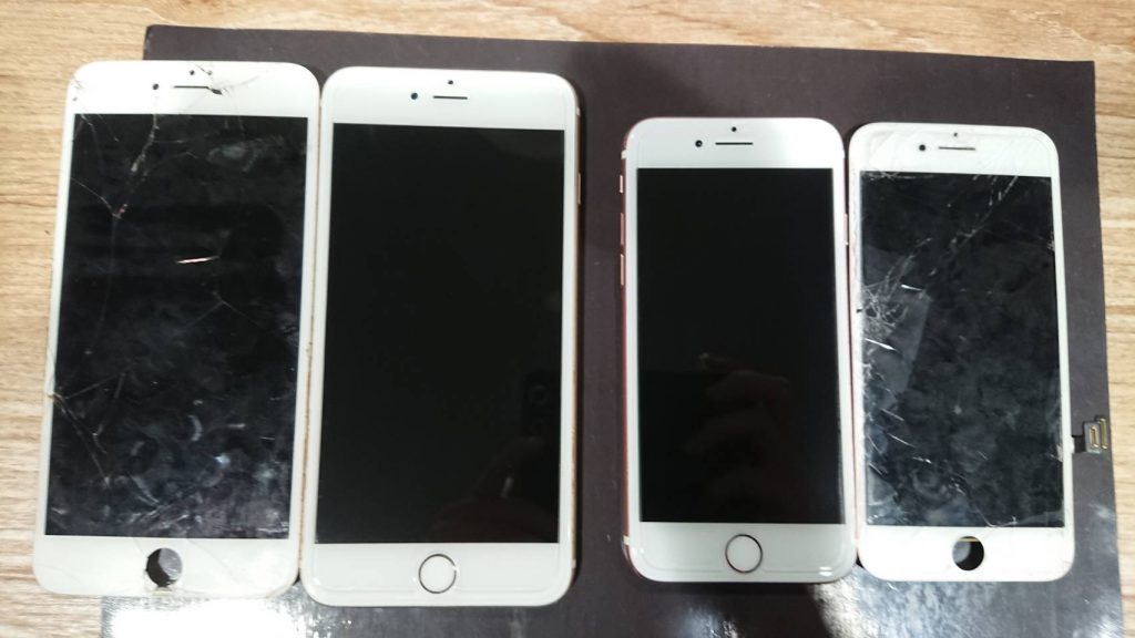 iPhone6SplusとiPhone7の画面交換