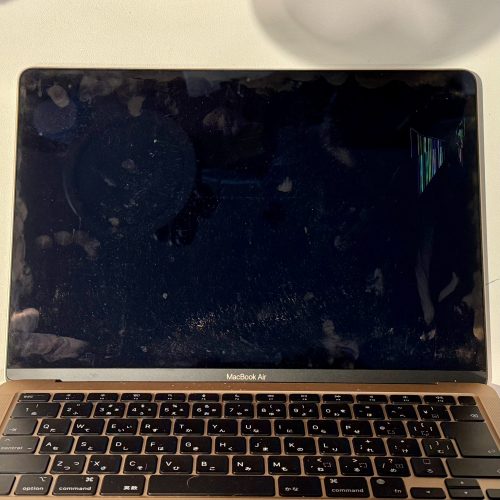 滋賀県大津市】MacBook Air A2337の液晶破損も即日修理！