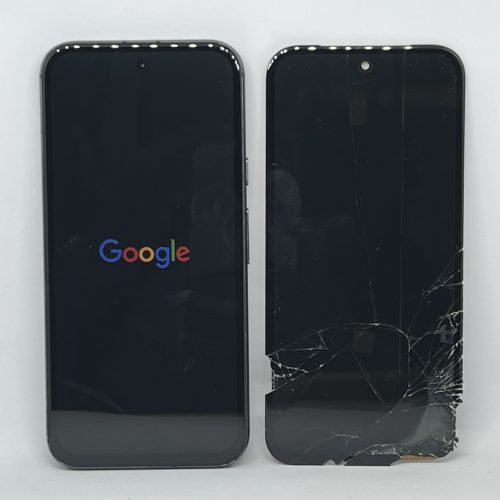 Google Pixel 8a ホワイト 本体　画面一部ヒビあり Google Pixel 8aの画面交換修理も当店なら可能です｜スマホ修理